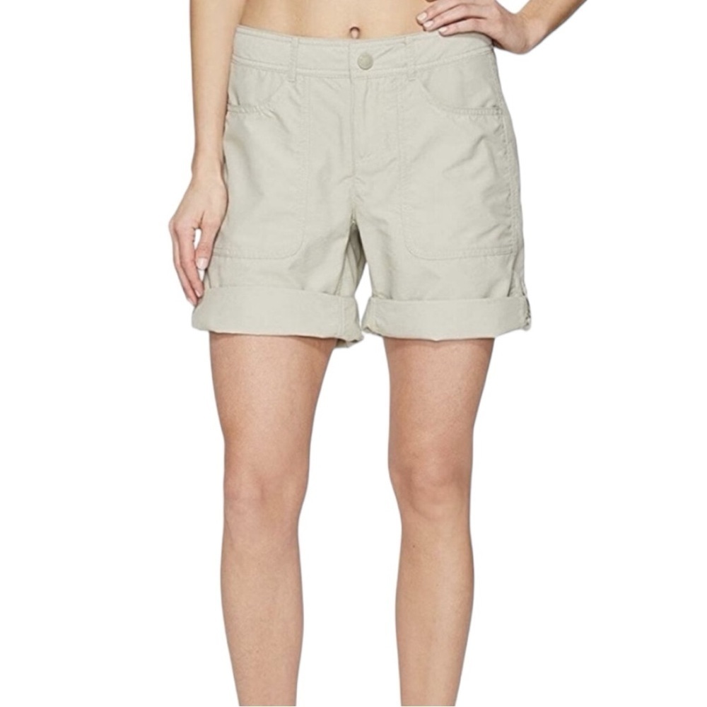 The North Face Horizon Roll Up Convertible Shorts Khaki Size 6